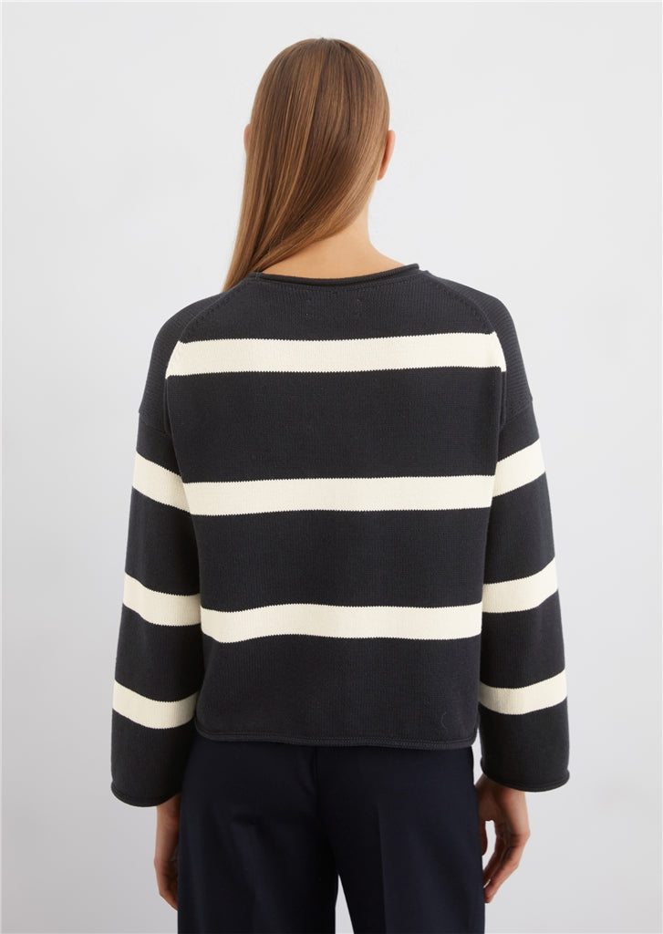 Marc O'Polo DfC oversize sweater made from organic cotton