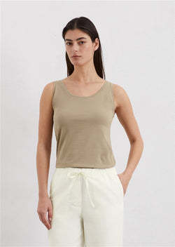 Marc O'Polo Regular tank top made from stretchy organic cotton jersey