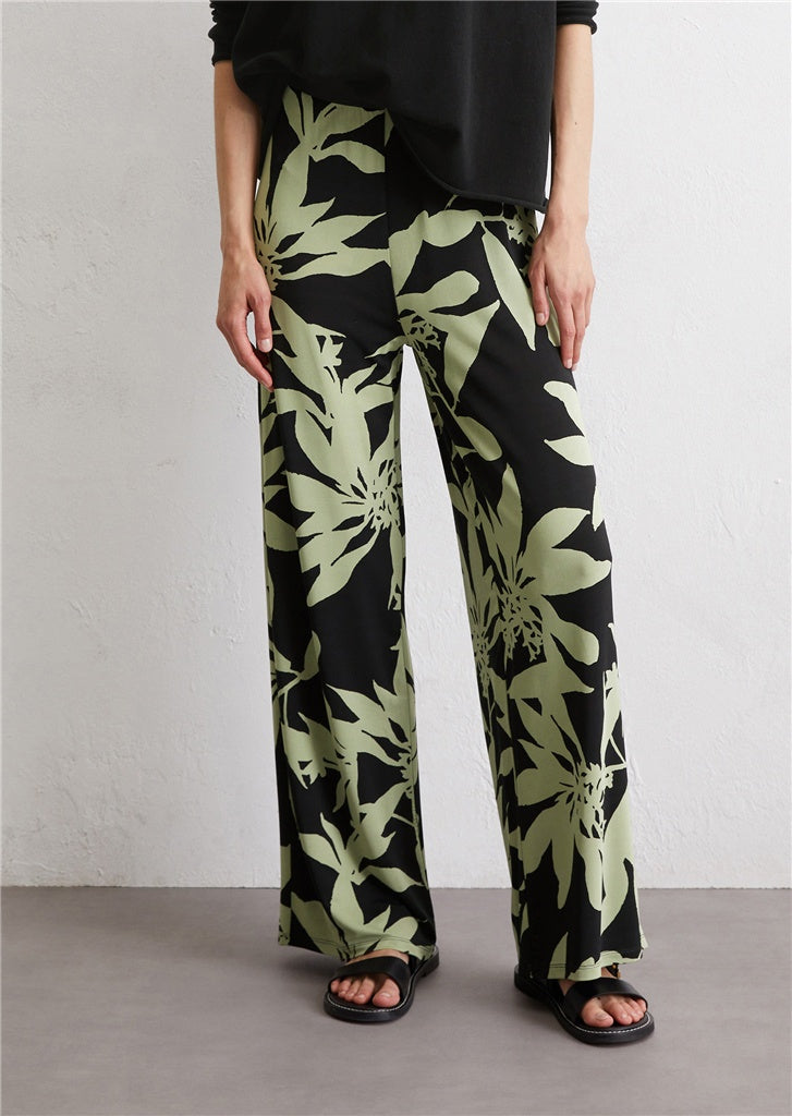 Marc O'Polo Jersey pants wide made from stretchy viscose fabric