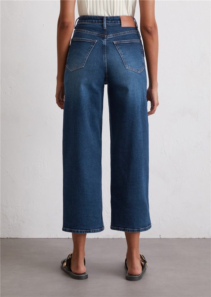 Marc O'Polo Jeans model Tolva wide made from organic cotton blend stretch