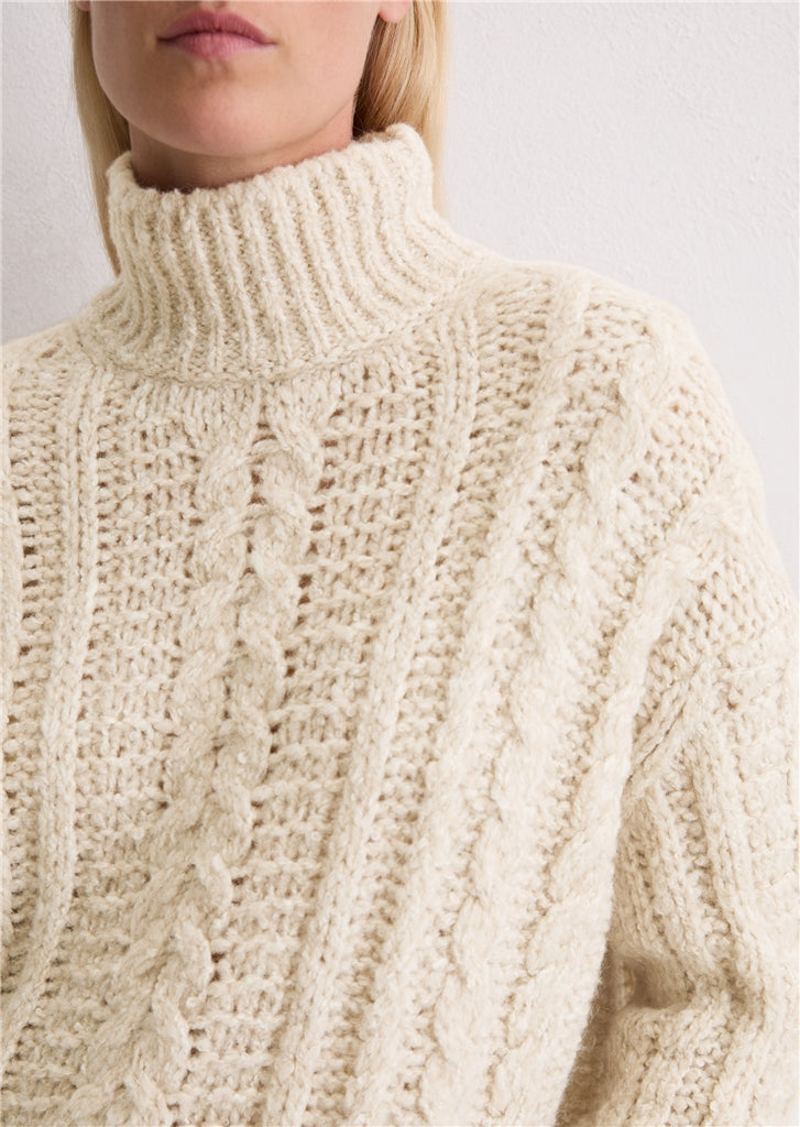 Marc O'Polo Cable knit oversized sweater