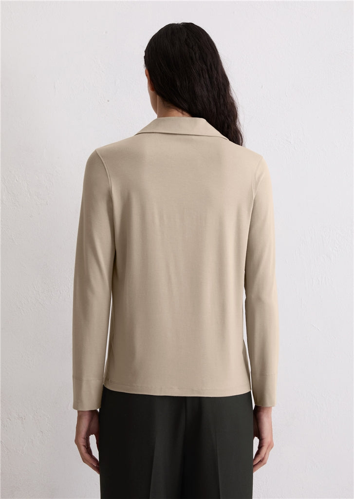 Marc O'Polo Regular polo-style jersey blouse