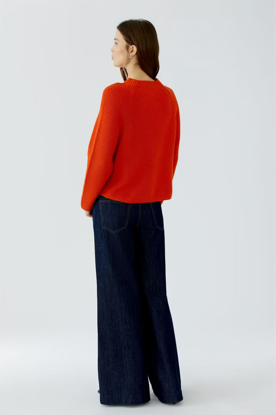 Oui RIYA pullover - orangeade