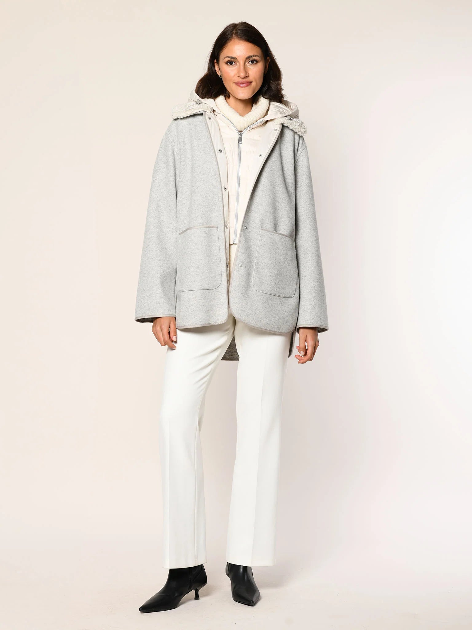 White Label Woll-Parka