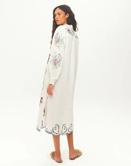 Me369 Daisey Embroidered Dress