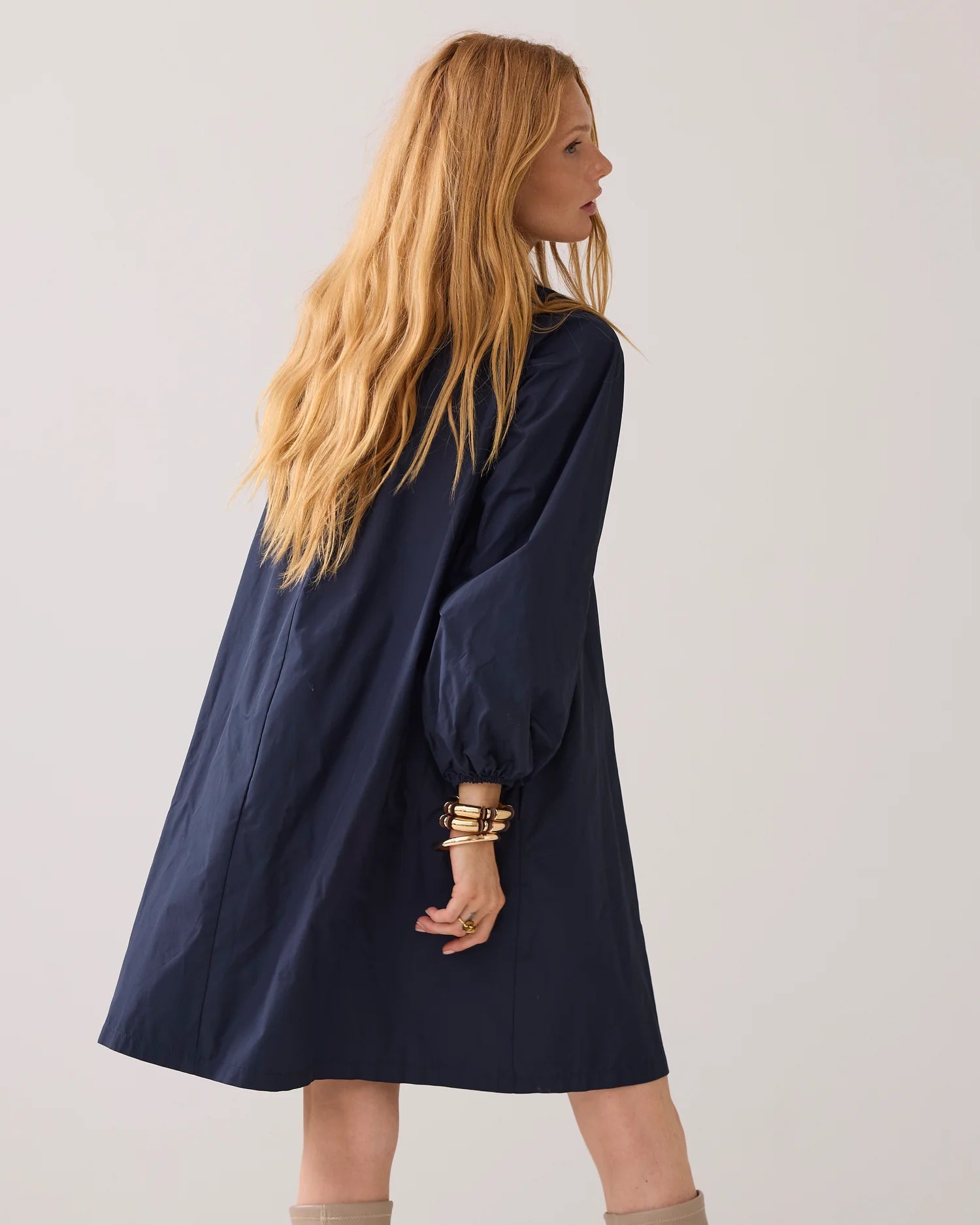 Summum A-line taffeta dress
