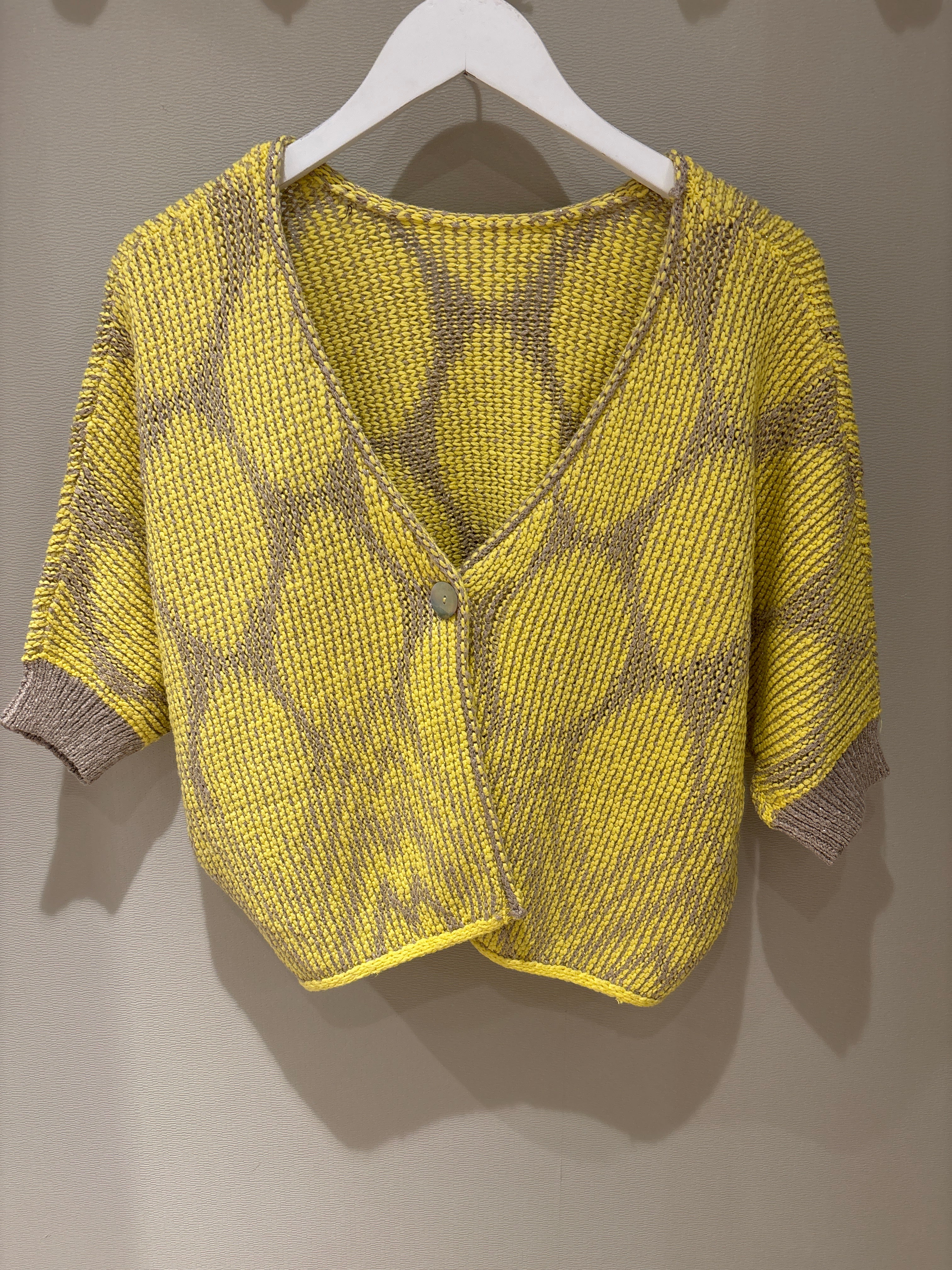 OUI Pullover yellow stone