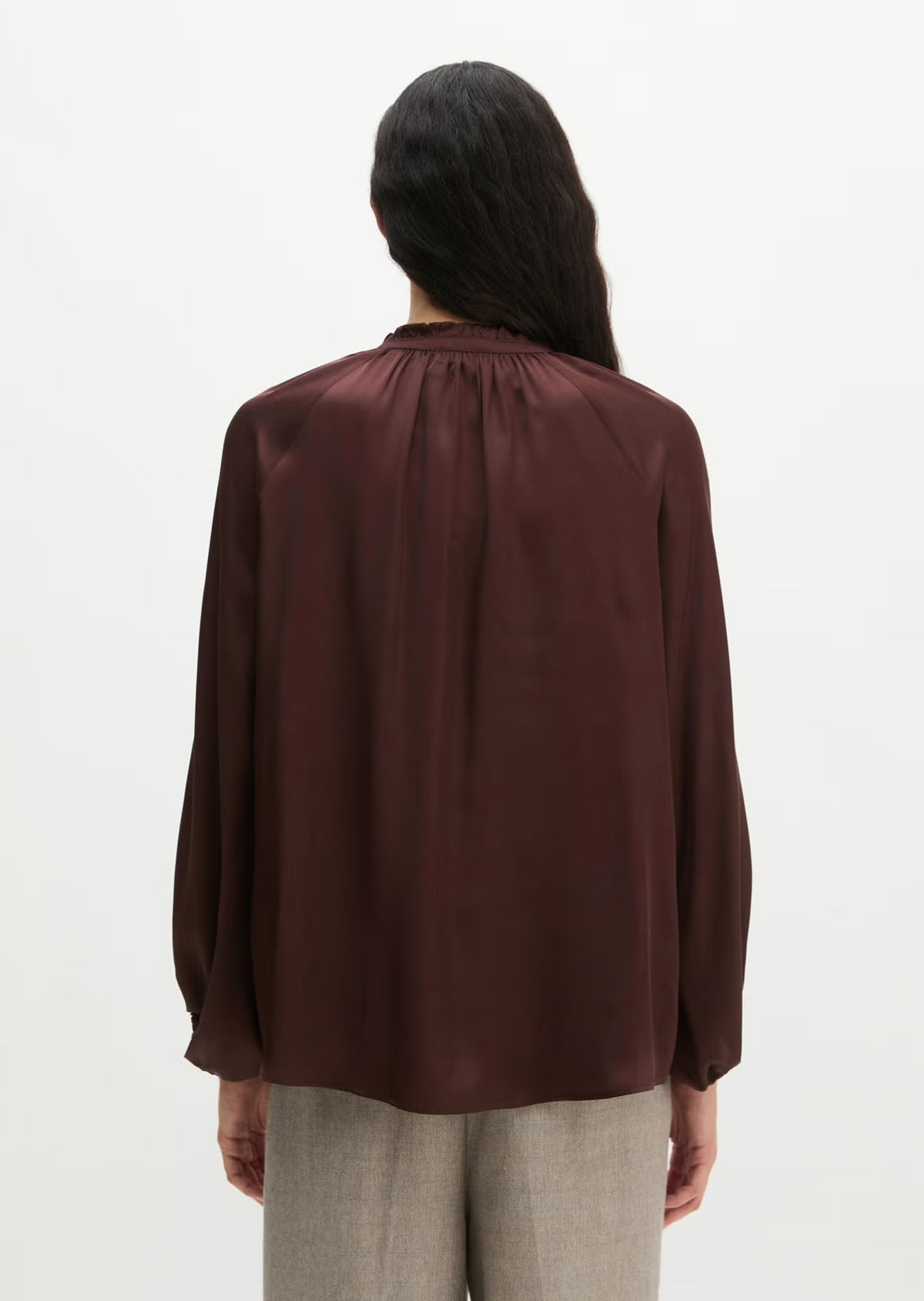 MARC O POLO BLACK CHERRY BLOUSE