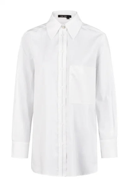 Marc Aurel Oversize shirt made of cotton satin