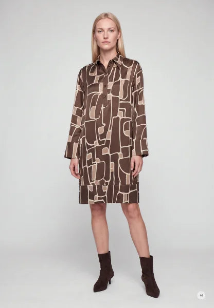 Marc Aurel Print Dress