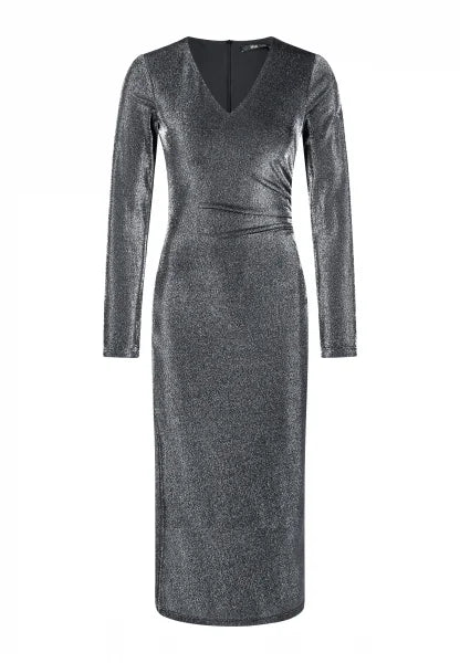 Marc Aurel Lurex Jersey Dress