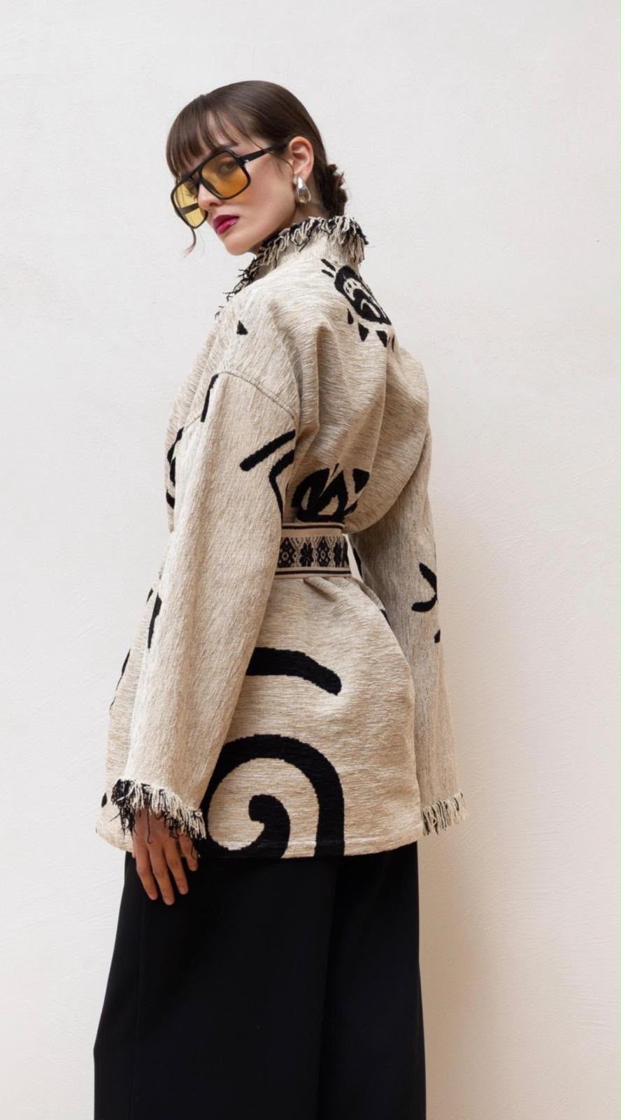 NEMA KIMONO ECRU