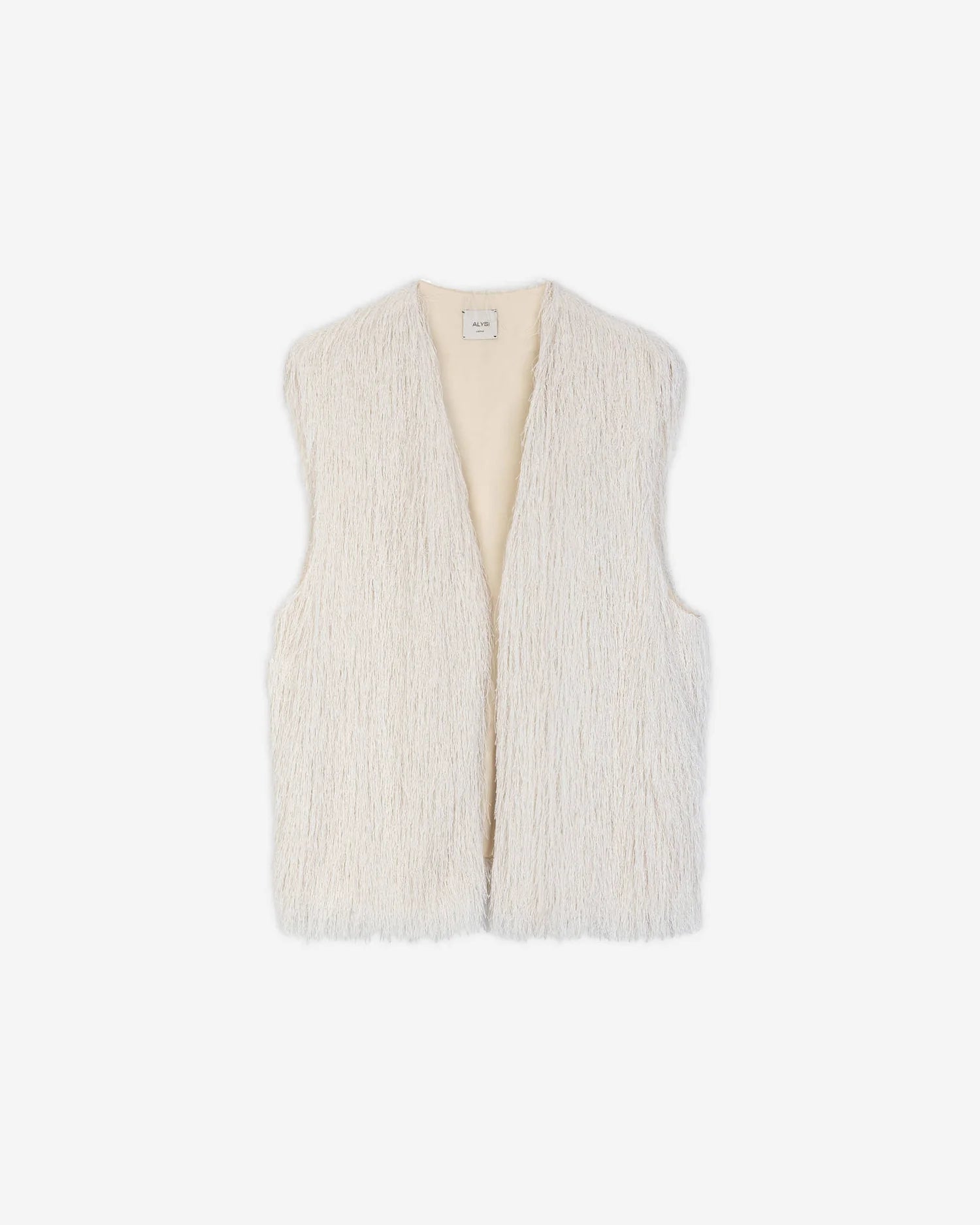ALYSI FRINGED VEST