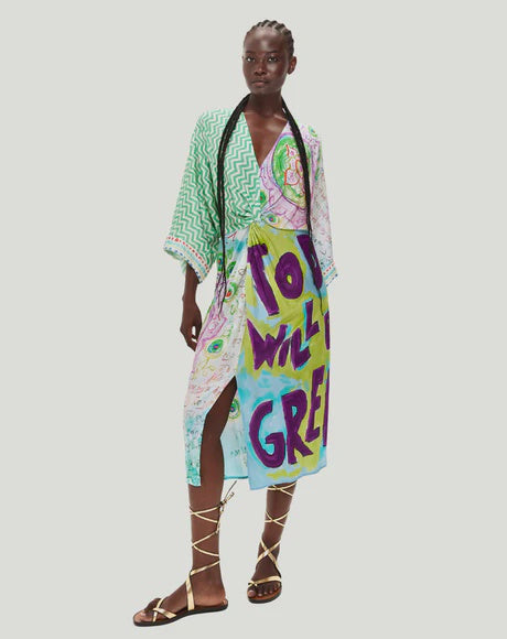 Me369 Camila Runic Whisper Dress