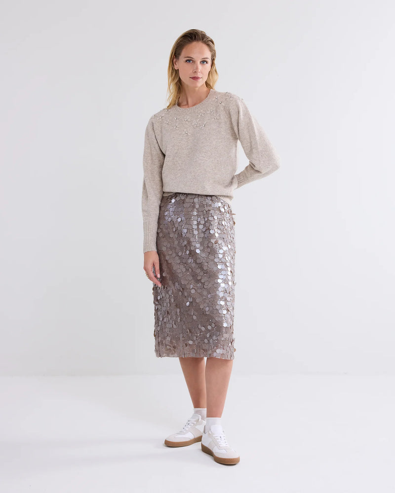 SUMMUM Big Sequin Skirt