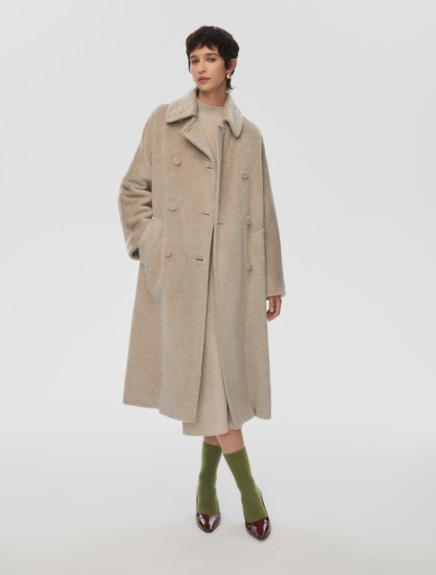 IBLUES DOUBLE-BREASTED COAT