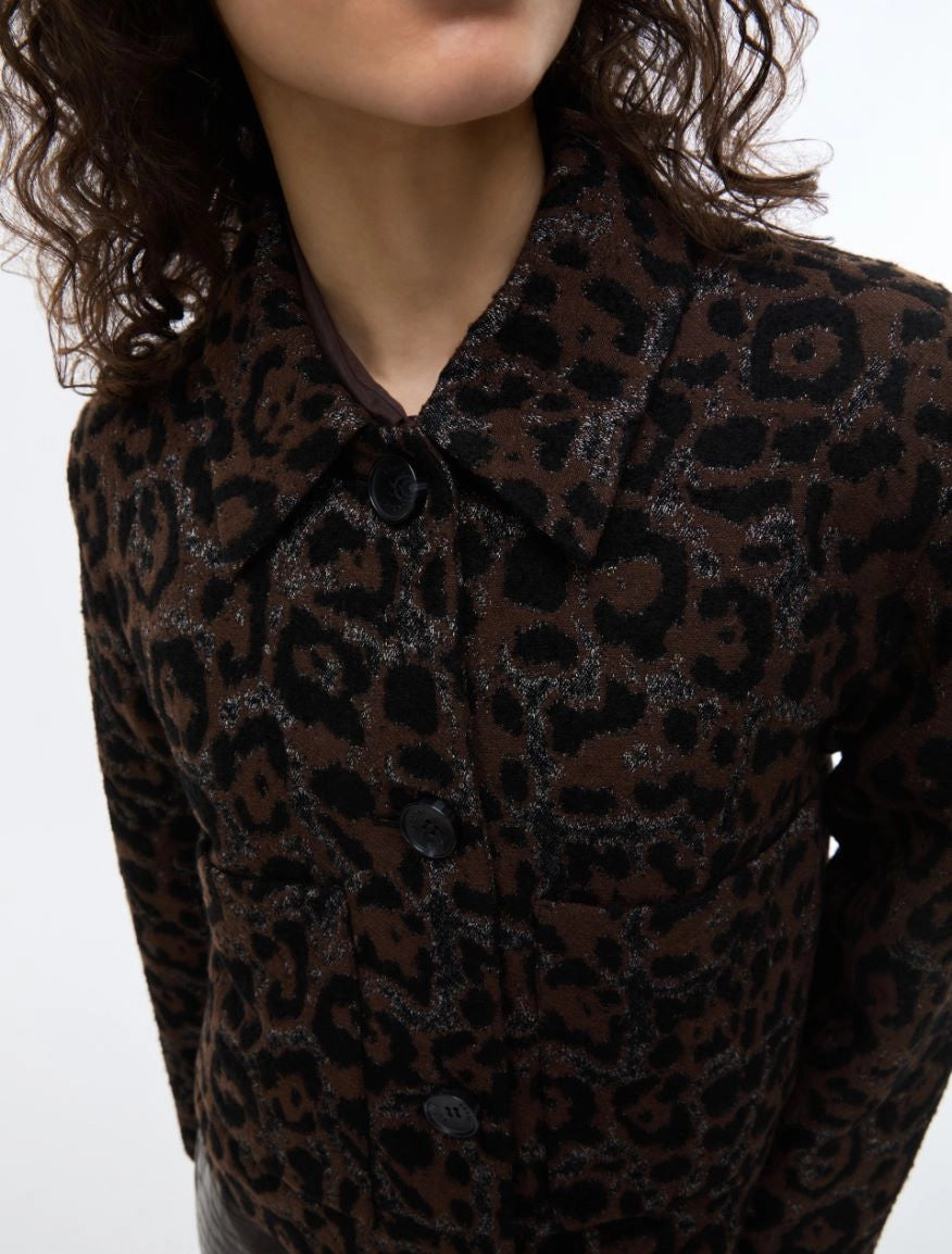 i BLUES ANIMAL-PRINT JACKET