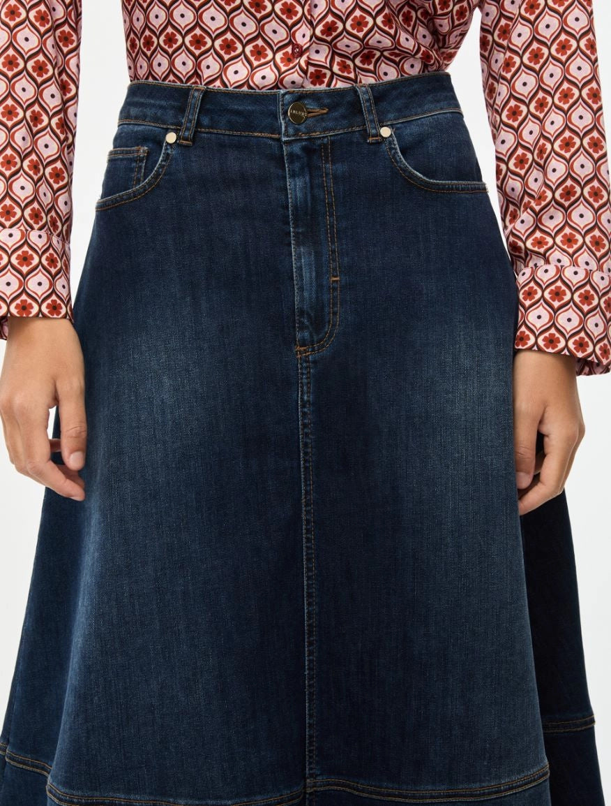 I BLUES IBLAFA  A-line skirt