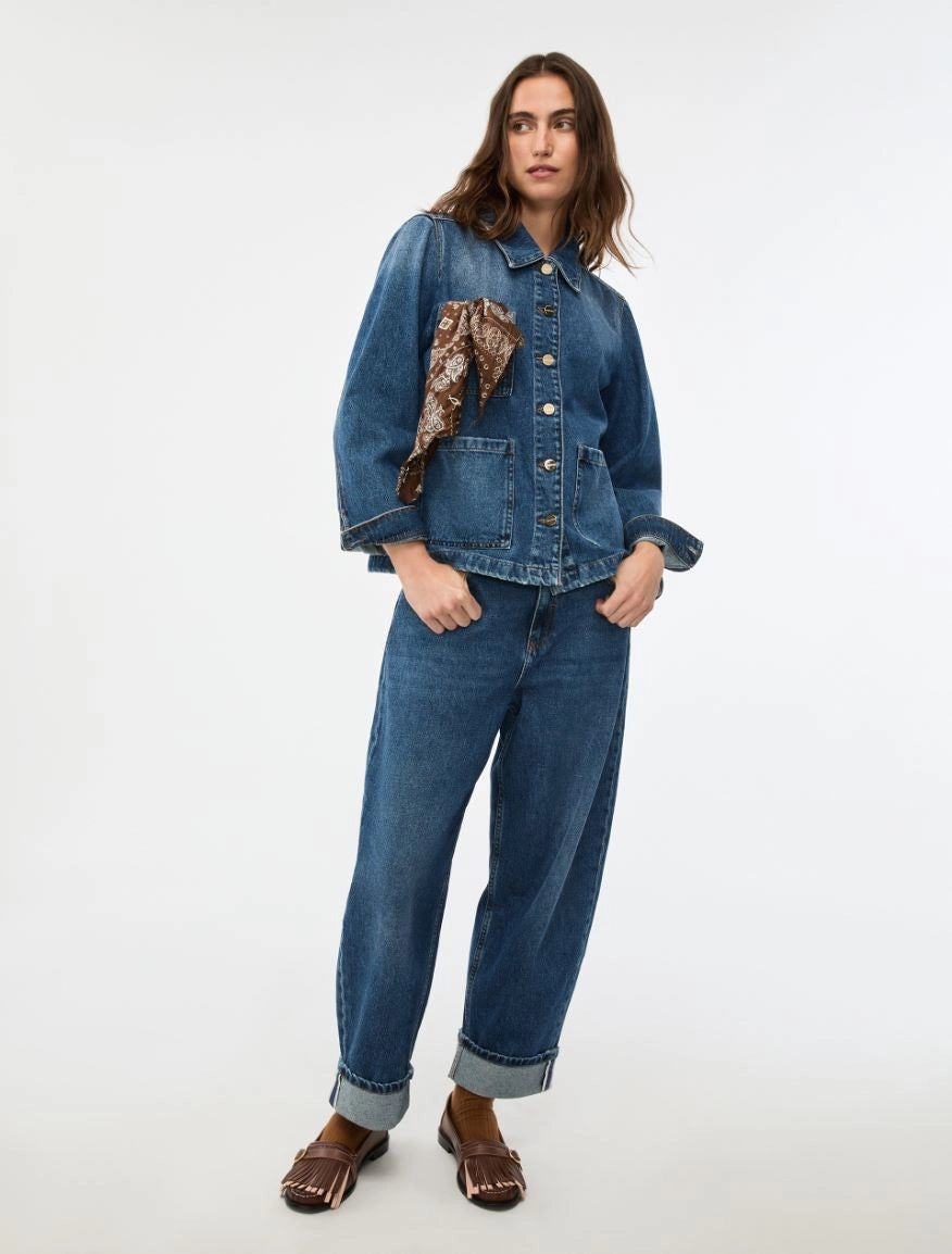 I BLUES BARREL JEANS