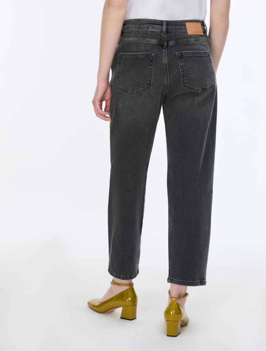 i BLUES BARREL-LEG JEANS