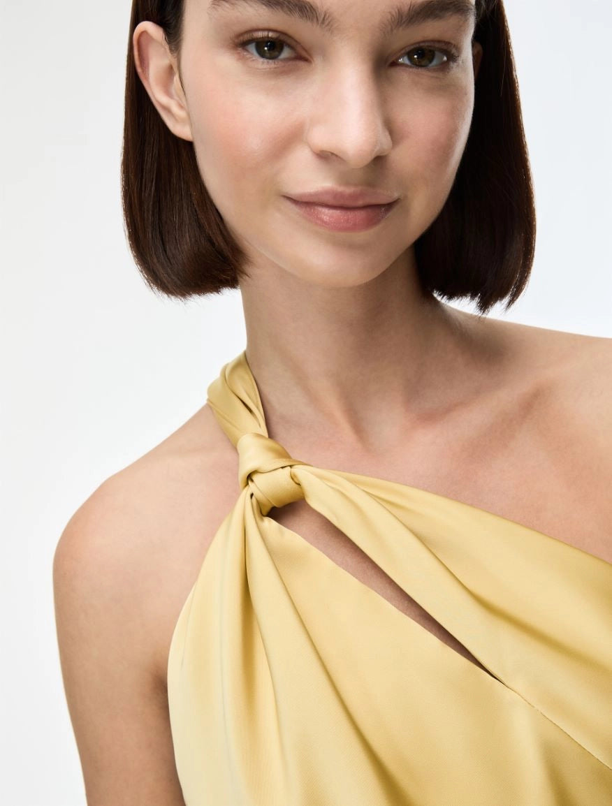 I Blues ONE-SHOULDER JUMPSUIT