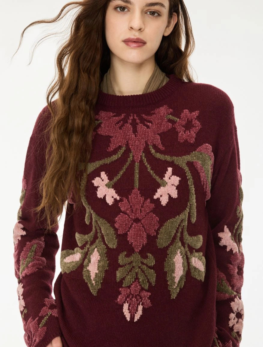 i Blues WOOL-BLEND JUMPER