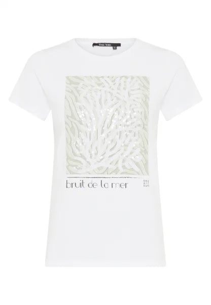 Marc Aurel Shirt with foil print