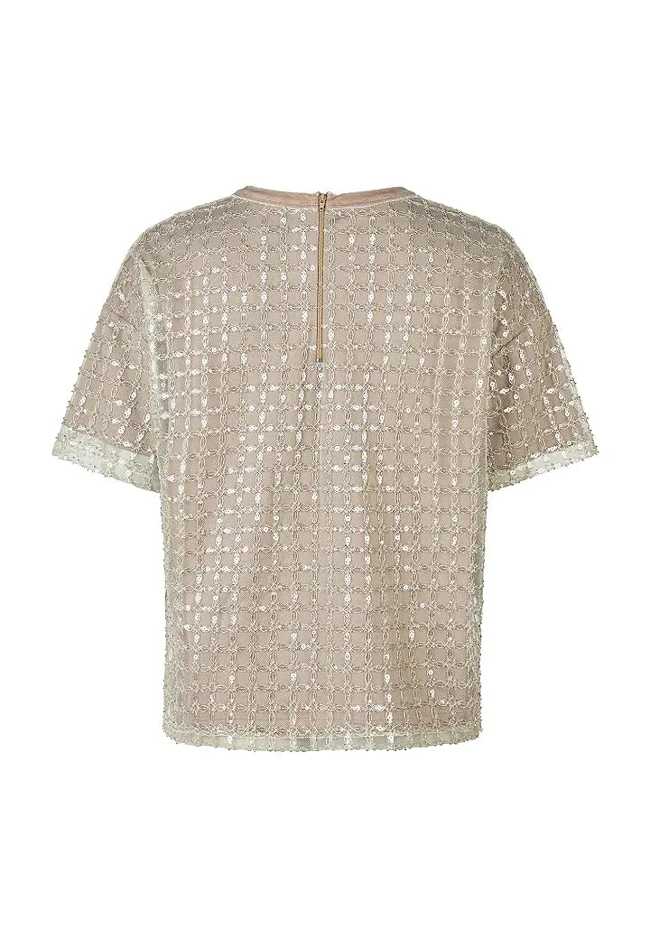 Marc Aurel Sequin shirt