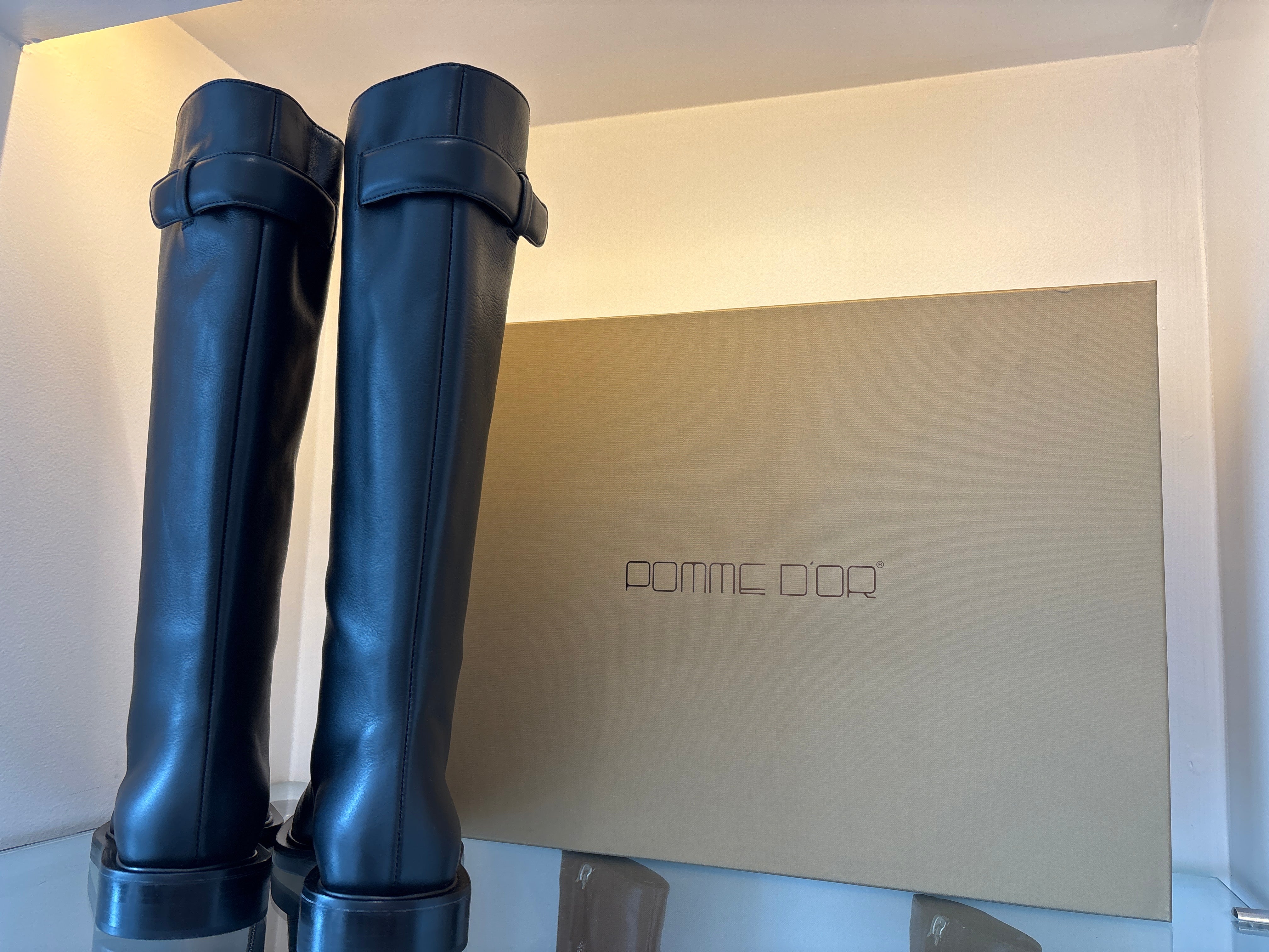 POMME D'OR long leather boot
