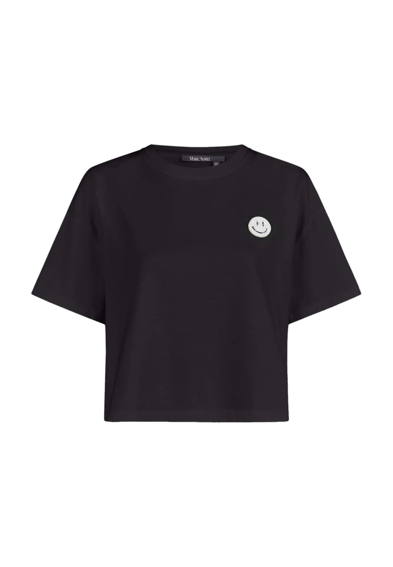 Marc Aurel T-Shirt with smiley application