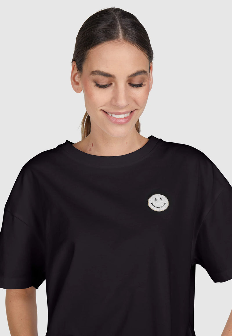 Marc Aurel T-Shirt with smiley application