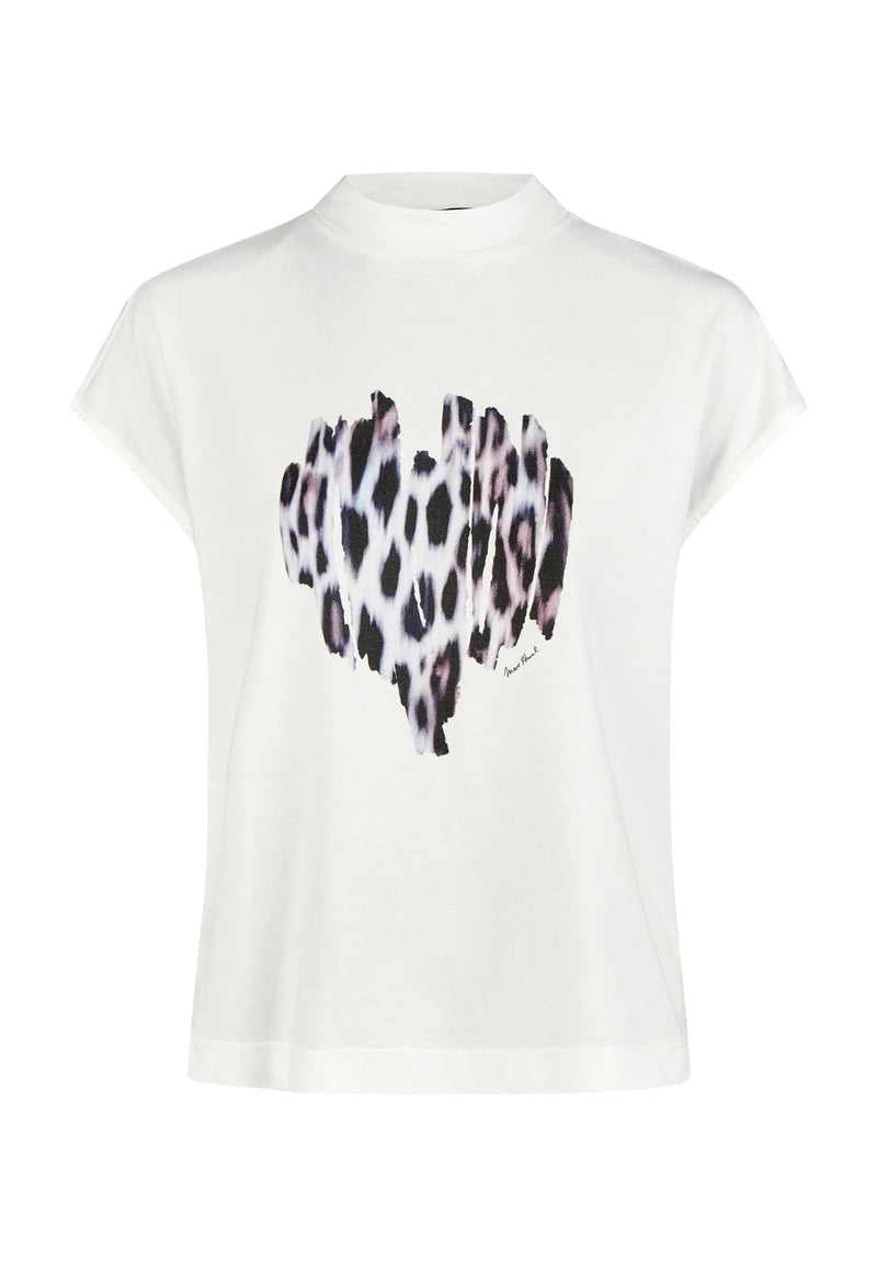 Marc Aurel T-shirt with Leo heart print