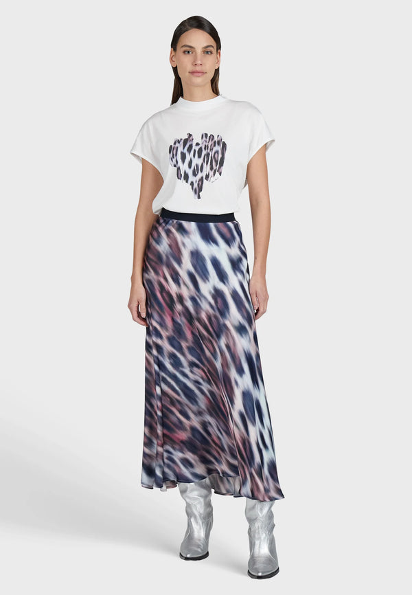 Marc Aurel T-shirt with Leo heart print