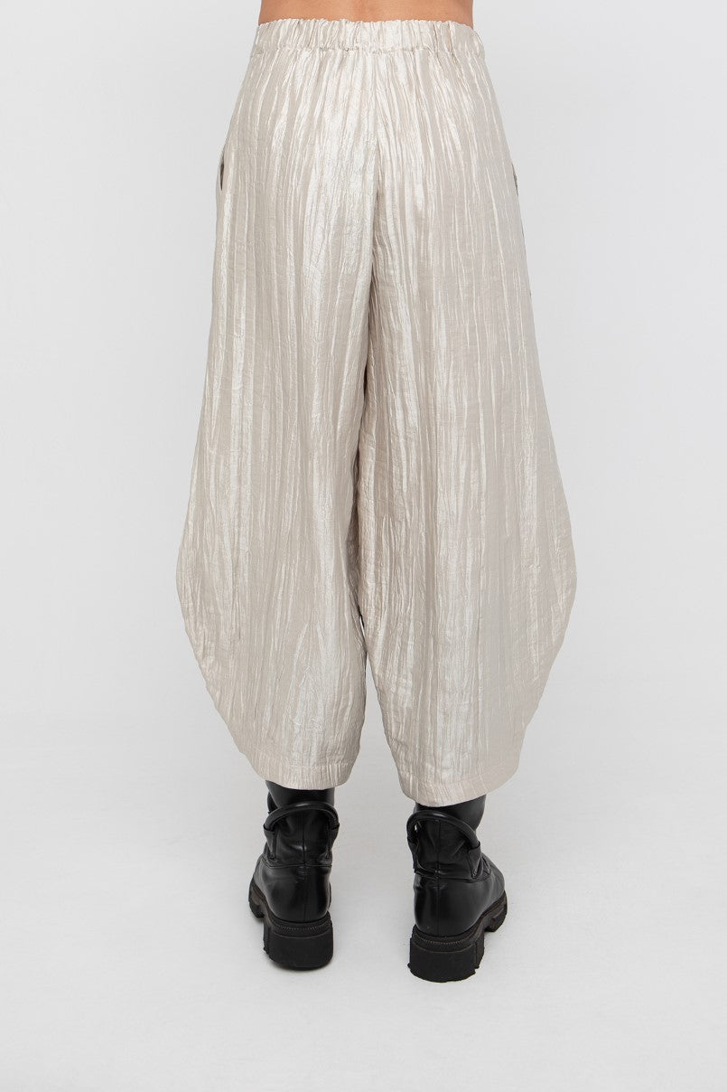 OZAI N KU GOLD SPLASH TROUSERS
