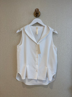 ANIA SCHIERHOLT Sleeveless Blouse