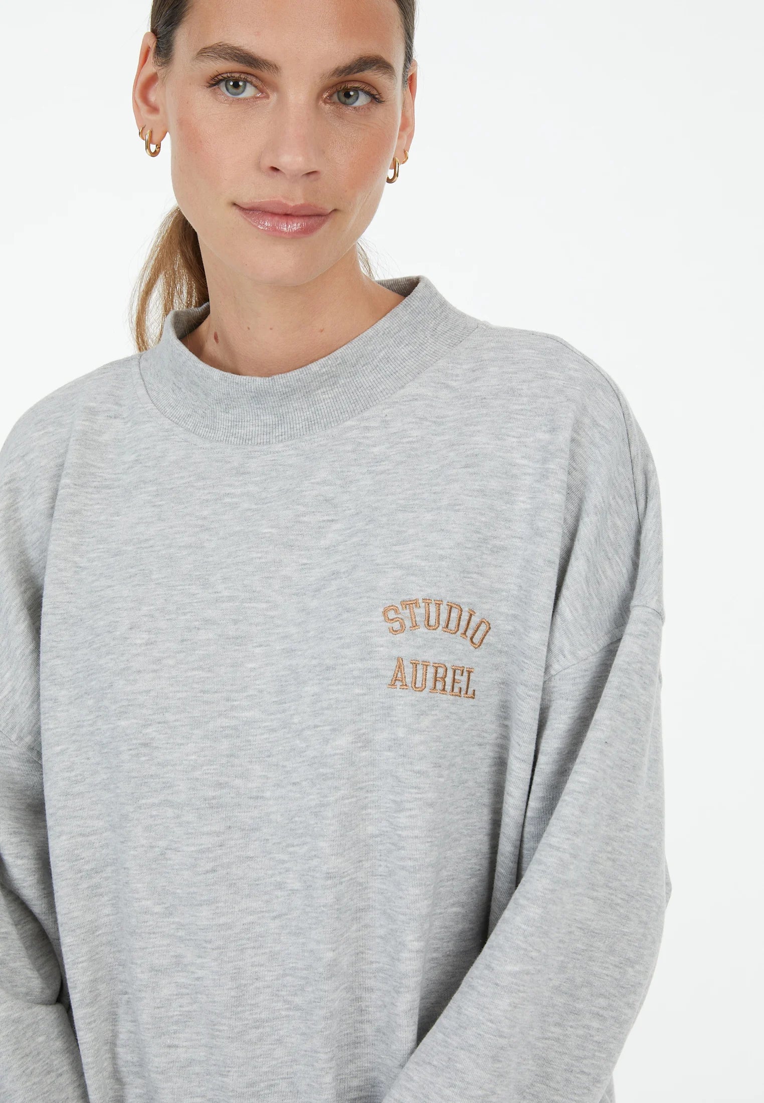 Marc Aurel Sweatshirt with embroidery