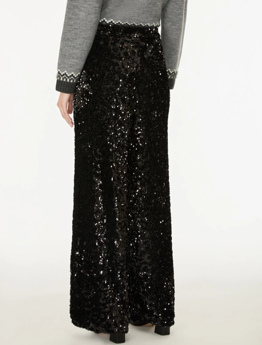 i blues EMBROIDERED TULLE TROUSERS