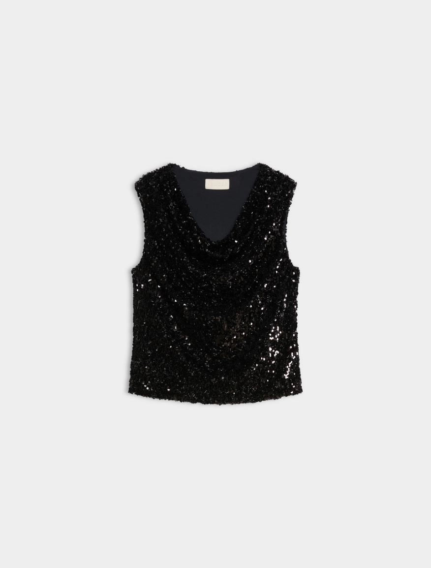 i blues DRAPED TOP
