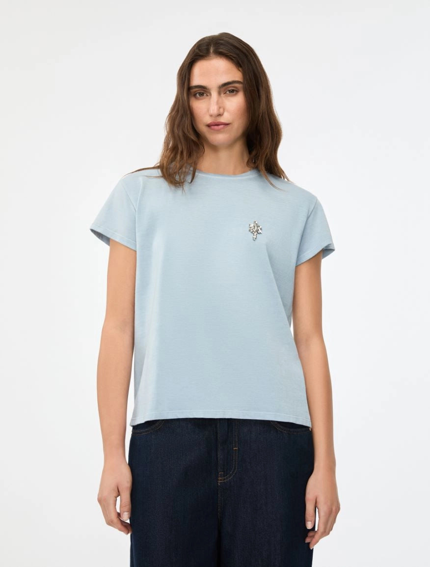 I BLUES RHINESTONE T-SHIRT