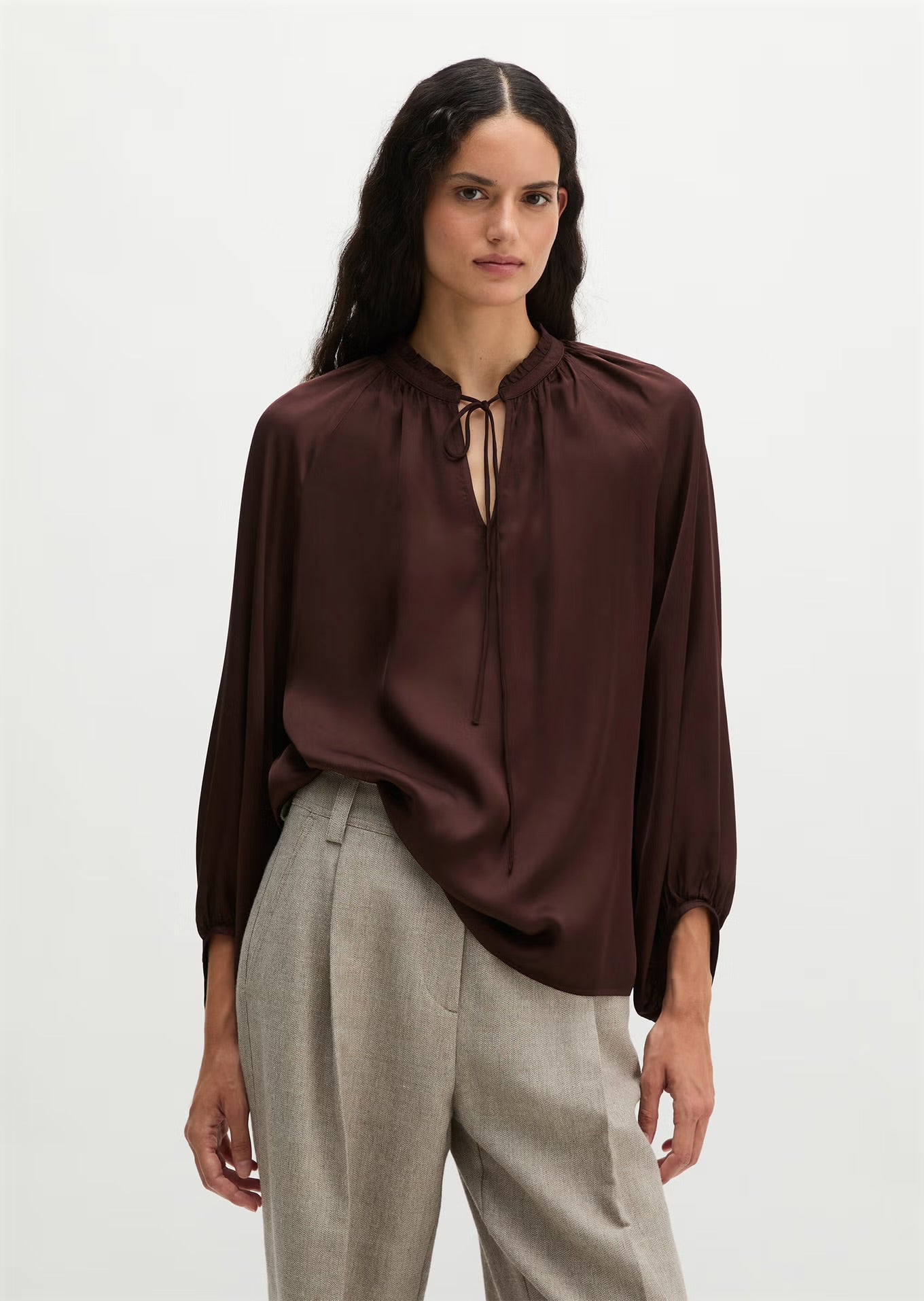 MARC O POLO BLACK CHERRY BLOUSE