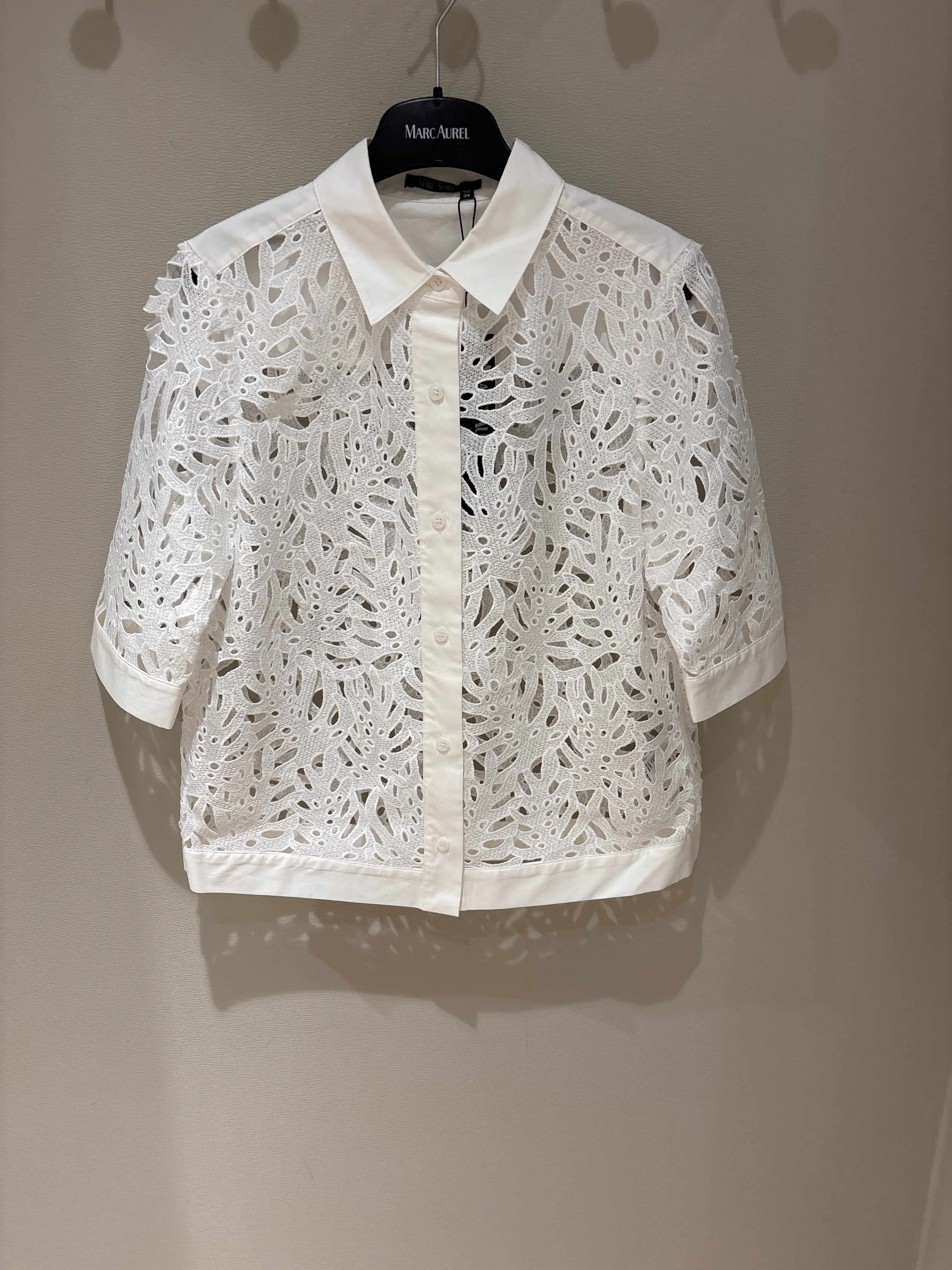 Marc Aurel Lace Blouse