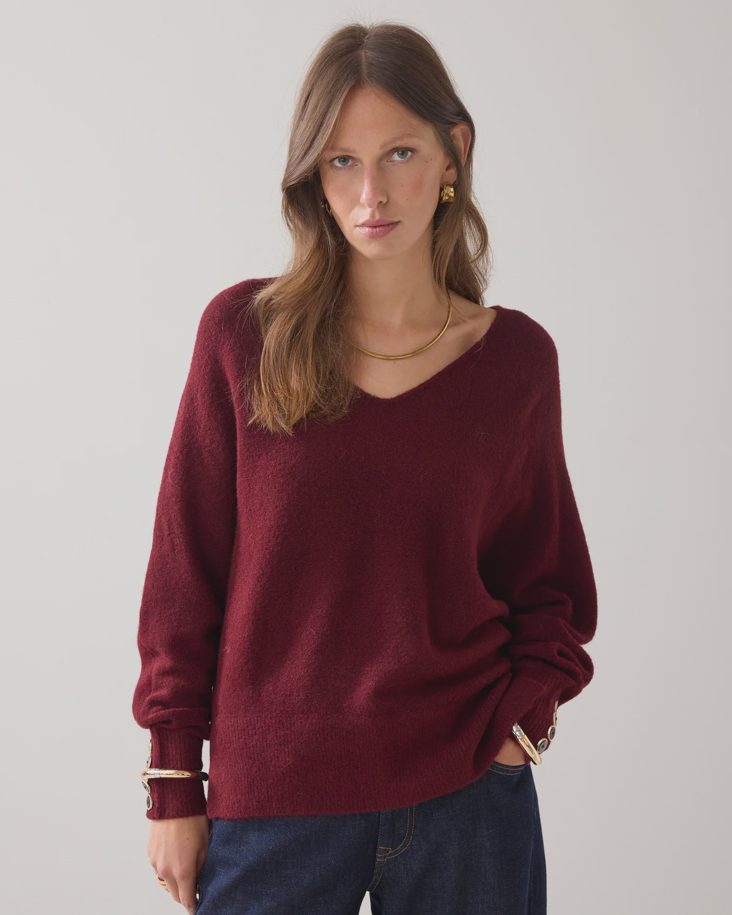 Summum Soft oversized jumper