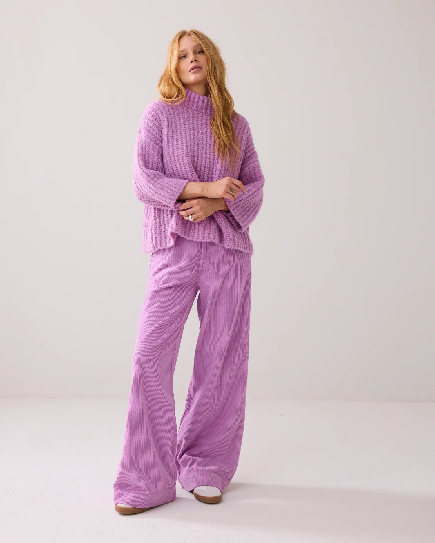 Summum Oversized jumper in Italian yarn