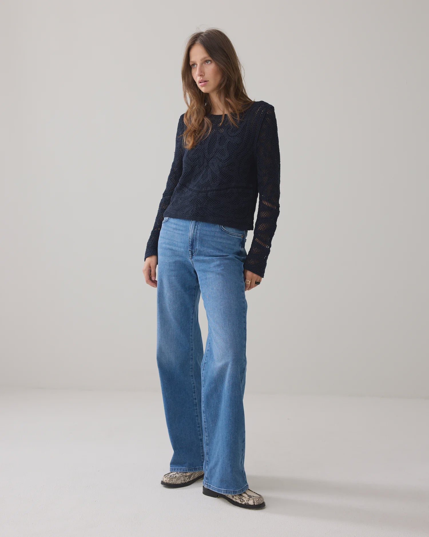 Summum Jumper in macramé look
