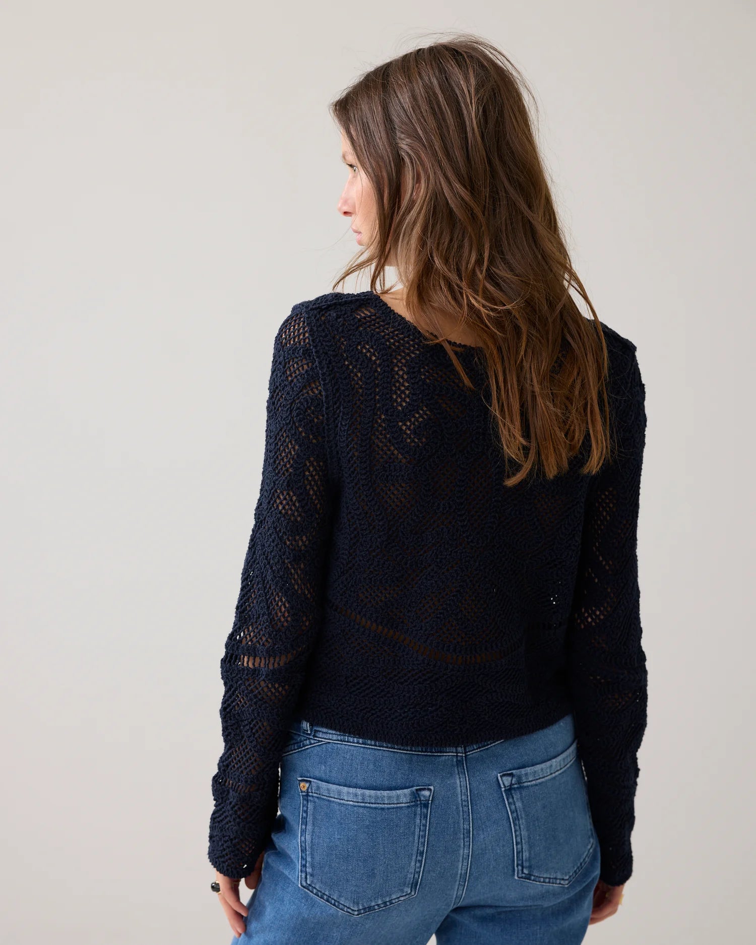 Summum Jumper in macramé look