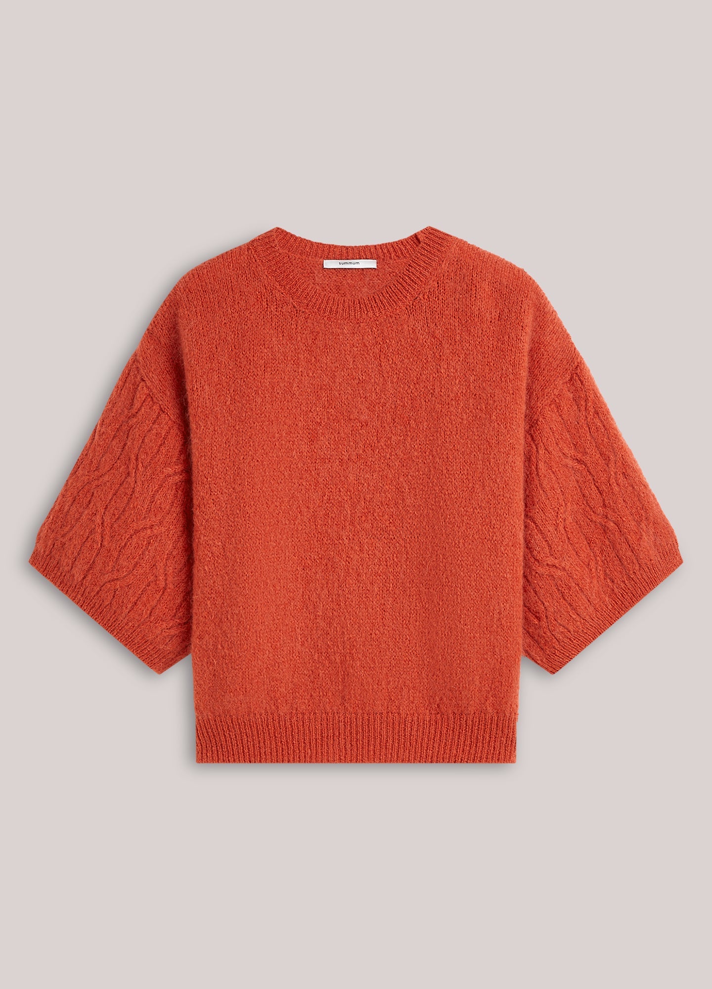 Summum Boxy jumper in an Italian mohair blend