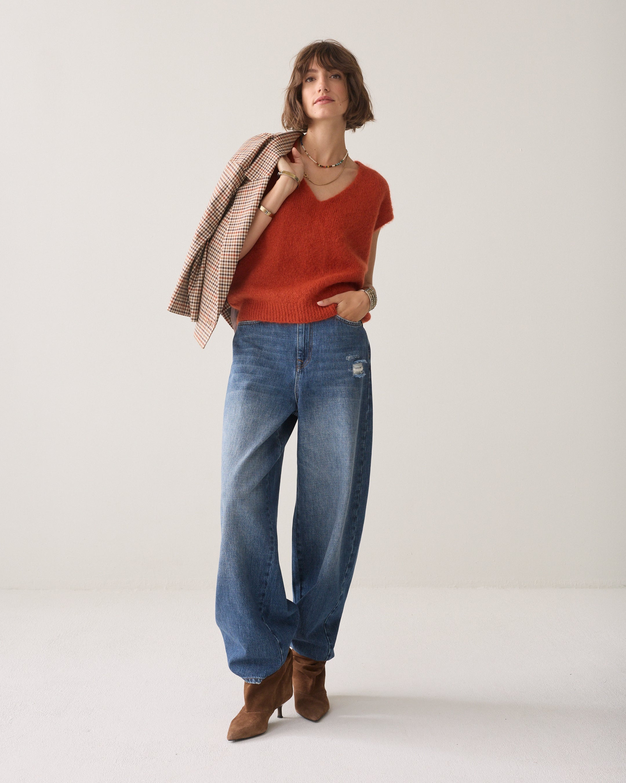 Summum Spencer in a mohair-wool blend