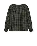 HEYANNO Che Check Blouse