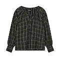 HEYANNO Che Check Blouse