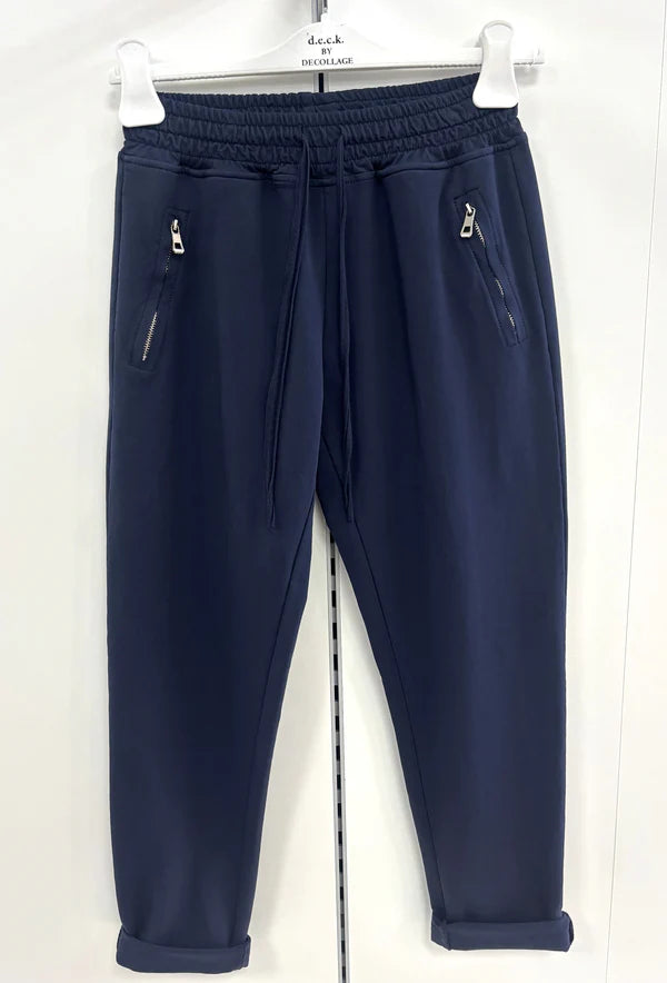 DECK Basic Zip Pocket Joggers